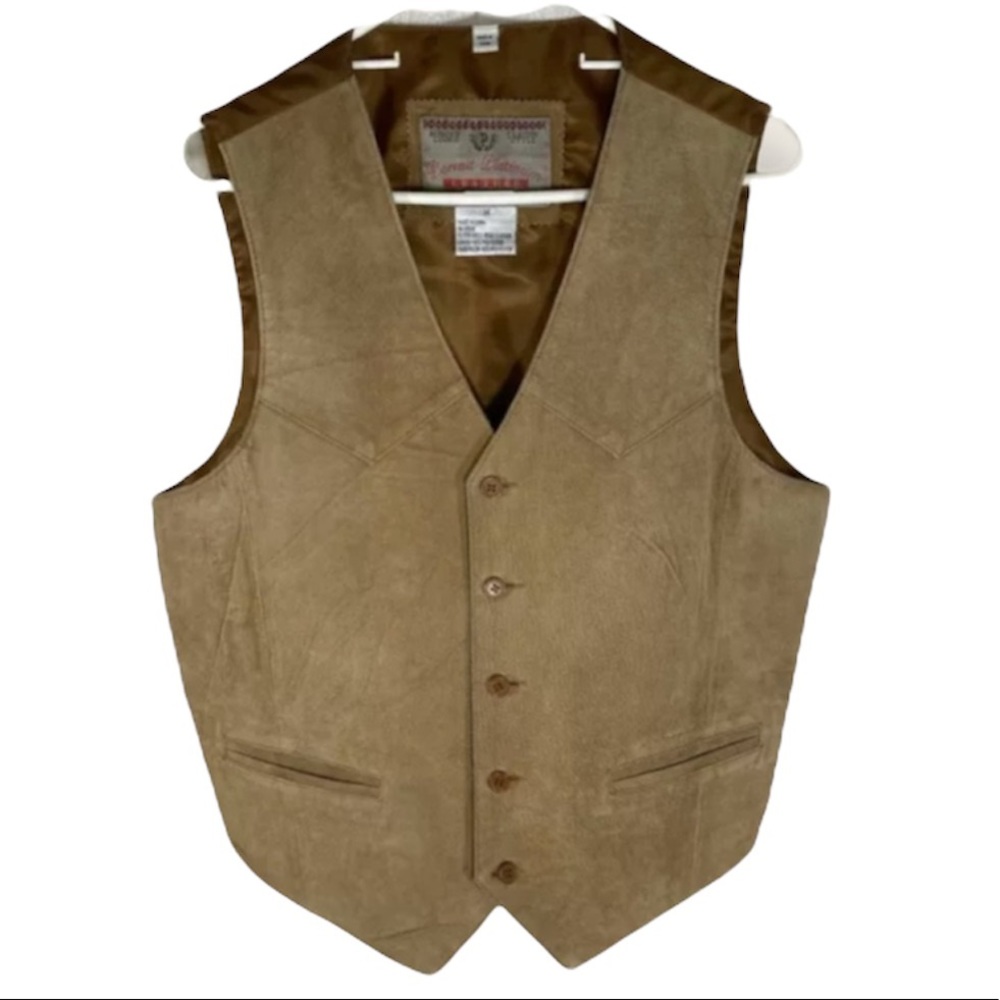 Permit Platinum Vintage Leather Men’s Vest
